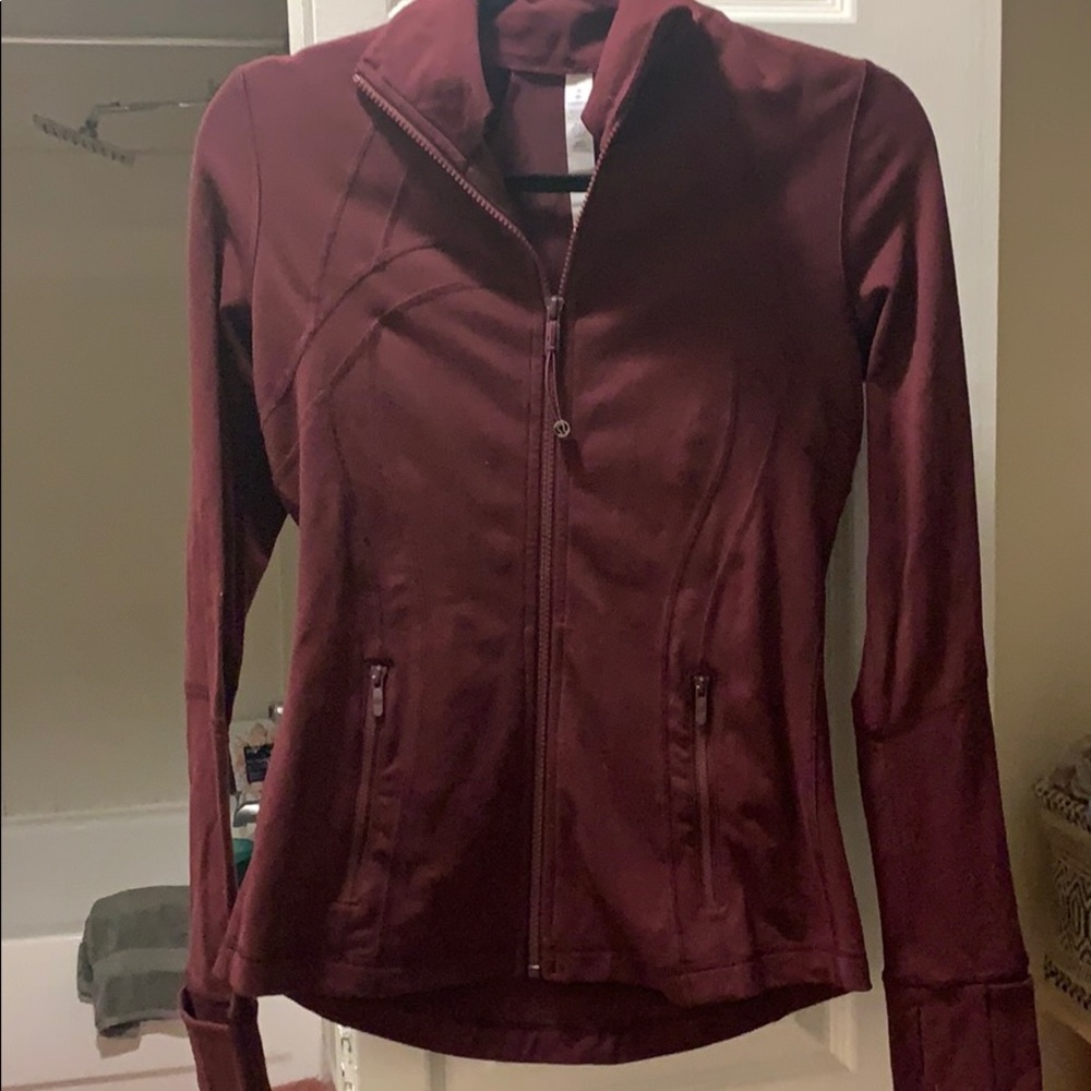 Lululemon Define Jacket in Maroon